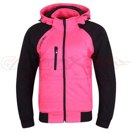 Women Motorcycle Armored Kevlar Fleece Hoodie